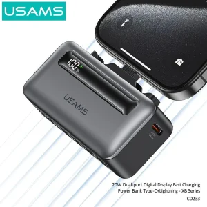 مینی پاوربانک یوسمز مدل CD233 ظرفیت 4500 میلی آمپر ساعت