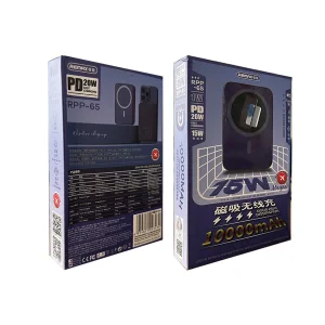 پاوربانک ریمکس مدل RPP-65 ظرفیت 10000 میلی آمپر ساعت