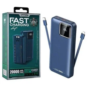 پاوربانک ریمکس مدل Fast Charge 513 ظرفیت 20000 میلی آمپر ساعت