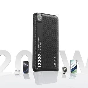 پاوربانک 22.5 وات یوسمز مدل cd263 ظرفیت 10000 میلی‌آمپرساعت