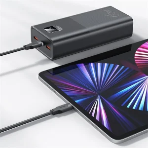 پاوربانک یوسمز مدل CD185 ظرفیت 30000 میلی آمپر ساعت به همراه کابل USB-C
