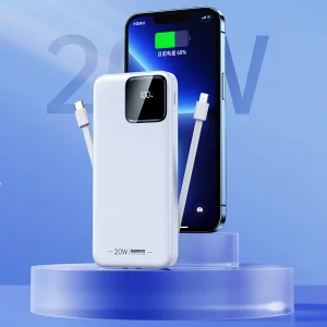 پاوربانک ریمکس مدل Fast Charge RPP-500 ظرفیت 10000 میلی آمپر ساعت