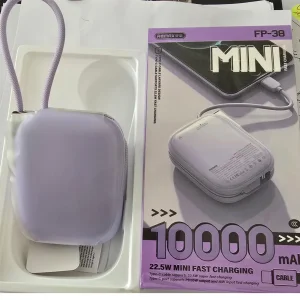 پاوربانک 22.5 وات ریمکس مدل FP-38 ظرفیت 10000 میلی‌آمپرساعت