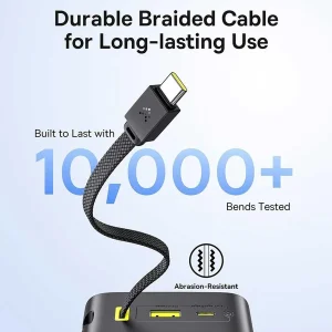 پاوربانک 22.5 وات بیسوس مدل EnerFill FC51 Bipow 2 Pro ظرفیت 30000 میلی‌آمپرساعت