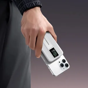 پاوربانک بی‌سیم 10000 میلی آمپری 30 وات پاورولوجی مدل PPB20910BK