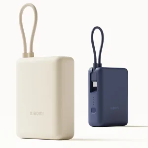 پاوربانک 33 وات شیائومی مدل PB1033MI ظرفیت 10000 میلی‌آمپرساعت به همراه کابل USB-C