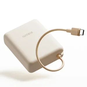 پاوربانک 33 وات شیائومی مدل PB1033MI ظرفیت 10000 میلی‌آمپرساعت به همراه کابل USB-C
