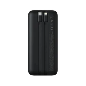 پاوربانک 22.5 وات بیسوس مدل  LIPOW PPJP312 ظرفیت 20000 میلی آمپر ساعت به همراه کابل usb-c و لایتنینگ