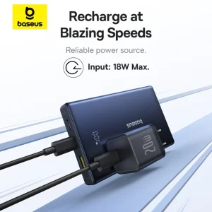 پاوربانک بیسوس مدل PicoGo 20W ظرفیت 10000 میلی آمپر ساعت