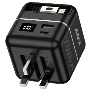 پاوربانک گرین لاین مدل GNGAN42PB10BK ظرفیت 5000 میلی آمپر ساعت
