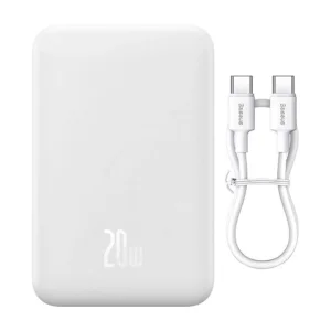 پاوربانک بیسوس مدل MAGNETIC MINI 20W ظرفیت 20000 میلی آمپر ساعت