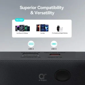 پاوربانک باسئوس 15 وات مدل Airpow Lite PPAP-10A