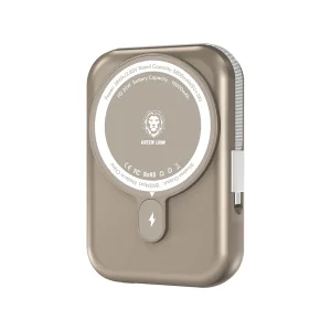 پاوربانک گرین لاین مدل monoco magsafe ظرفیت 10000میلی آمپر ساعت
