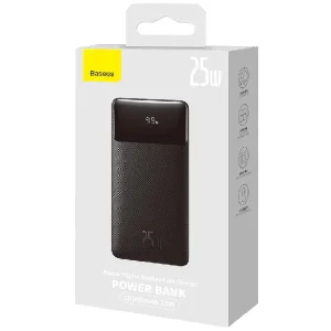 پاوربانک باسئوس مدل Bipow Digital Display 25W PPBD020301 ظرفیت 20000 میلی آمپر ساعت