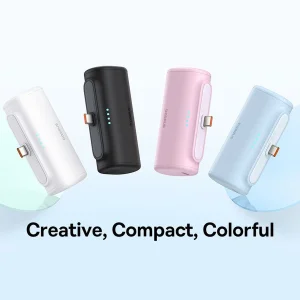 پاوربانک 20 وات باسئوس مدل Compact Fast Charging Type-C Edition ظرفیت 5000 میلی آمپر ساعت