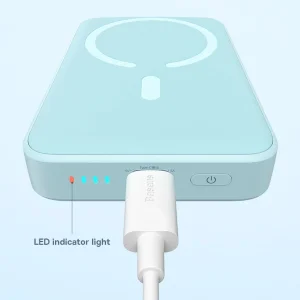 پاوربانک باسئوس مدل Magnetic Mini ظرفیت 10000 میلی آمپر ساعت