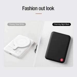 پاوربانک 15 وات نیلکین مدل MagSafe PowerStone Magnetic ظرفیت 5000 میلی‌آمپرساعت