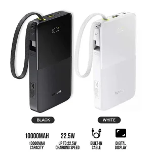 پاوربانک 22.5 وات بیسوس مدل enerfill fc51 ظرفیت 10000 میلی‌آمپرساعت
