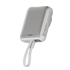 پاوربانک بیسیم 22.5 وات گرین لاین مدل Revon GL-PX57 ظرفیت 10000 میلی‌آمپرساعت