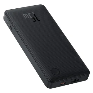 پاوربانک باسئوس 15 وات مدل Airpow Lite PPAP-10A Cosmic ظرفیت 10000 میلی آمپر ساعت
