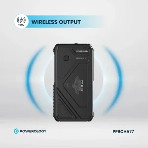 پاوربانک پاورولوجی مدل PPBCHA77 ظرفیت 27000 میلی‌آمپر ساعت