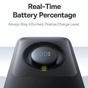 پاوربانک بیسوس مدل Free2Pull 65W ظرفیت 20000 میلی آمپر ساعت به همراه کابل USB-C