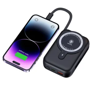 پاوربانک 22.5 وات گرین لاین مدل Monaco MagSafe  ظرفیت 20000 میلی آمپر ساعت