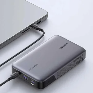 پاوربانک 100 وات یوگرین مدل PB720 -25188  ظرفیت 20000 میلی‌آمپرساعت به همراه کابل usb-C
