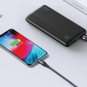 پاوربانک گرین لاین مدل Milos GNMIL10KPBBK ظرفیت 10000 میلی آمپر ساعت