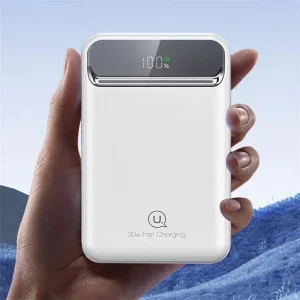 پاوربانک یوسمز مدل US-CD214-22.5W ظرفیت 10000 میلی آمپر ساعت