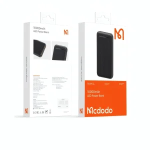 پاوربانک مک دودو مدل MC-463 LED Version ظرفیت 10000 میلی آمپرساعت