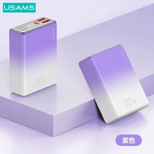 پاوربانک یوسمز مدل US-CD192-22.5W ظرفیت 10000 میلی آمپر ساعت