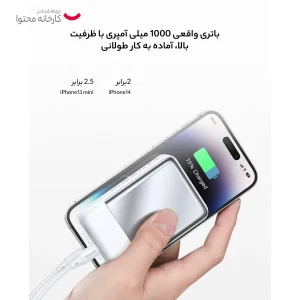 پاوربانک مک دودو مدل MC-593 ظرفیت 10000 میلی آمپر ساعت
