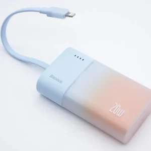 پاوربانک بیسوس مدل P10055601 ظرفیت 5200 میلی آمپر بر ساعت