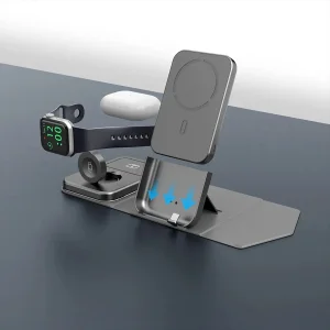 پاوربانک 15 وات گرین لاین مدل trio charge pro ظرفیت 5000 میلی‌آمپرساعت