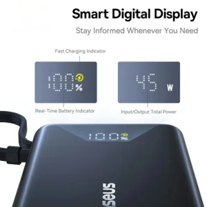 پاوربانک بیسوس مدل PicoGo 45W ظرفیت 10000 میلی آمپر ساعت