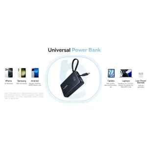 پاوربانک بیسوس مدل PicoGo 45W ظرفیت 10000 میلی آمپر ساعت