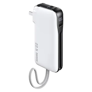 پاوربانک ریمکس مدل RPP-35-20W+22.5W-TYPE-C Cabled ظرفیت 10000 میلی آمپرساعت