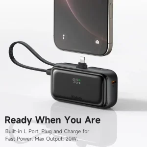 پاوربانک مک دودو مدل MC-7800 ظرفیت 5000 میلی‌آمپر ساعت به همراه کابل تبدیل USB-C