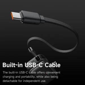 پاوربانک مک دودو مدل MC-7800 ظرفیت 5000 میلی‌آمپر ساعت به همراه کابل تبدیل USB-C