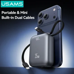 پاوربانک 35 وات یوسمز مدل CD261 ظرفیت 10000 میلی‌آمپرساعت
