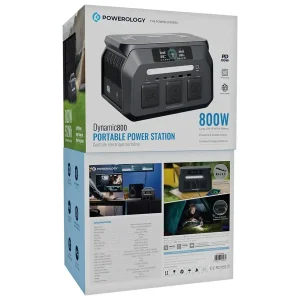 پاوراستیشن 800 وات پاورولوجی مدل Dynamic 800 ظرفیت 20000 میلی‌آمپرساعت