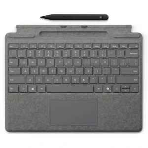 تبلت 13 اینچی مایکروسافت مدل Surface Pro 10-Core Ultra 7 165U ظرفیت 1 ترابایت و رم 64 گیگابایت به همراه کیبورد Surface Pro Copilot و قلم Slim Pen 2