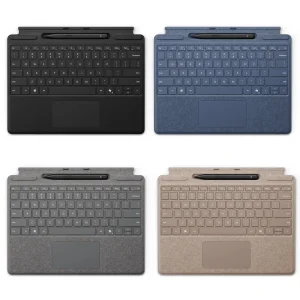 تبلت 13 اینچی مایکروسافت مدل Surface Pro 11 - Ultra 7 ظرفیت 256 گیگابایت و رم 16 گیگابایت به همراه کیبورد Surface Pro Singature Copilot و قلم Slim Pen 2