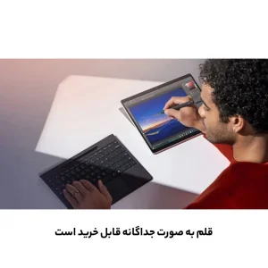 تبلت 13 اینچی مایکروسافت مدل Surface Pro 11-Snapdragon X Elite OLED ظرفیت 512 گیگابایت و رم 16 گیگابایت به همراه کیبورد Surface Pro Copilot