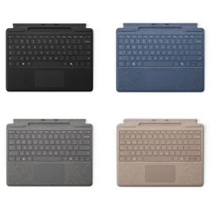 تبلت 13 اینچی مایکروسافت مدل Surface Pro 11-Snapdragon X Elite OLED ظرفیت 1 ترابایت و رم 16 گیگابایت به همراه کیبورد Surface Pro Copilot و قلم Slim Pen 2