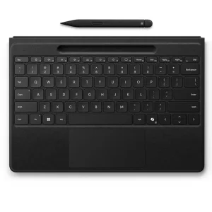 تبلت 13 اینچی مایکروسافت مدل Surface Pro 11-Snapdragon X Elite OLED ظرفیت 1 ترابایت و رم 16 گیگابایت به همراه کیبورد Surface Pro Flex و قلم Slim Pen 2