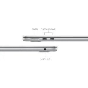 لپ‌تاپ اپل مدل MacBook Air MW133 2025 LLA با پردازنده Apple M4، رم 16GB، حافظه SSD با ظرفیت 512GB، نمایشگر 13.6 اینچ Retina، دارای نور پس‌زمینه کیبورد، حسگر اثر انگشت، سیستم‌عامل Apple Mac OS