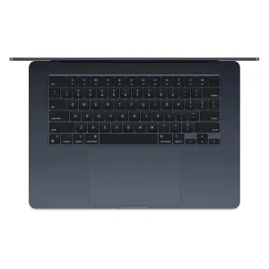 لپ‌تاپ اپل مدل MacBook Air MRYV3 2024 LLA با پردازنده Apple M3، رم 8GB، حافظه SSD با ظرفیت 512GB، نمایشگر 15.3 اینچ Retina، دارای نور پس‌زمینه کیبورد، حسگر اثر انگشت، سیستم‌عامل Apple Mac OS