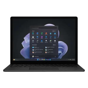 لپ‌تاپ مایکروسافت مدل Surface Laptop 5 با پردازنده Core i5-1235U، رم LPDDR5X 8GB، حافظه SSD با ظرفیت 512GB، نمایشگر لمسی 13.5 اینچ PixelSense، دارای نور پس‌زمینه کیبورد، سیستم‌عامل Windows 11